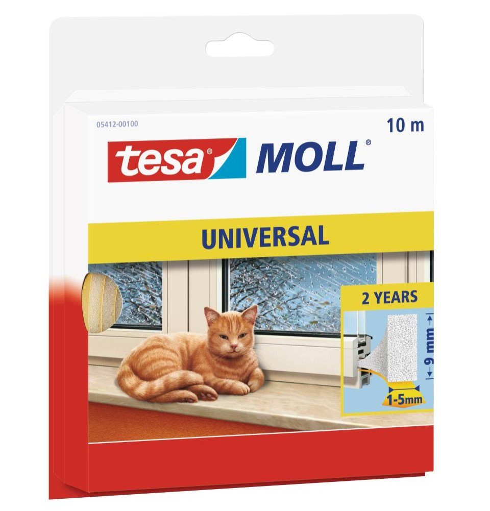 tesa Türbodendichtung tesa Moll Schaumstoff-Dichtung Universal 10 m