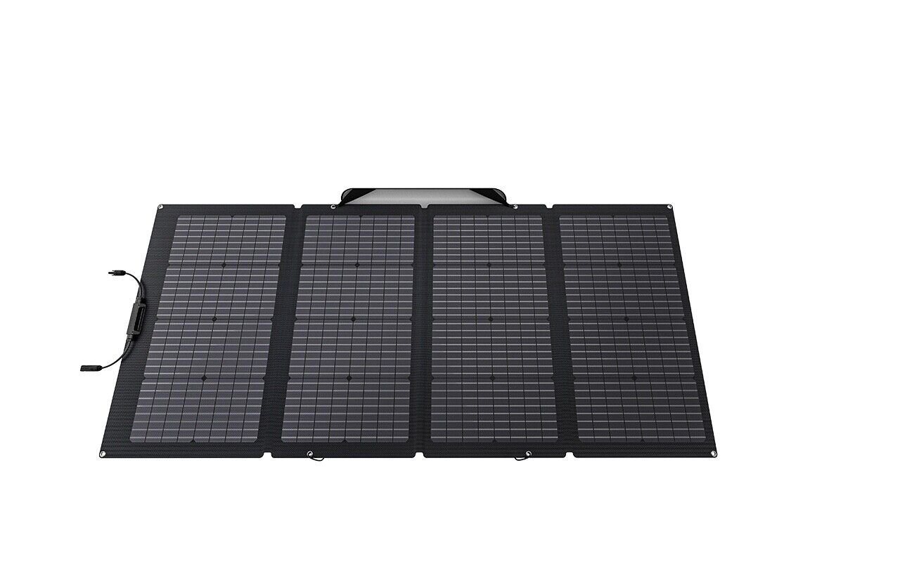 Thumbnail - Ecoflow Solarmodul EcoFlow 220W Portables Solarpanel, 220 W, Monokristallines Silizium