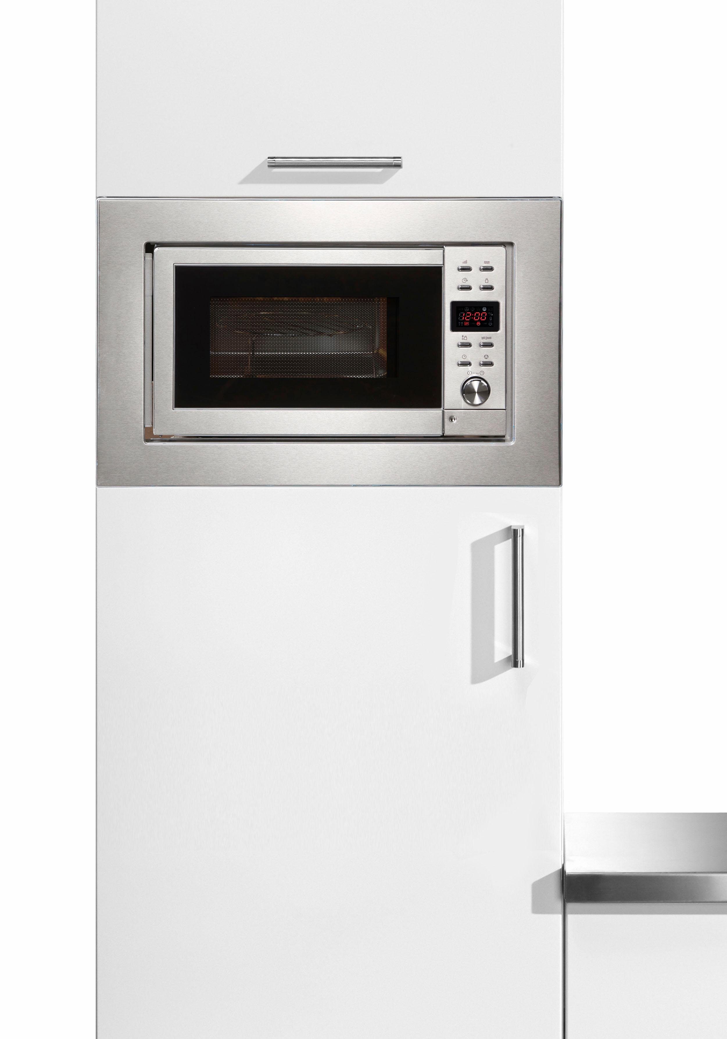 Amica Einbau-Mikrowelle EMW 13185 E, Grill, Mikrowelle, 20 l, Viel Komfort für schnelles und unkompliziertes Kochen im Alltag
