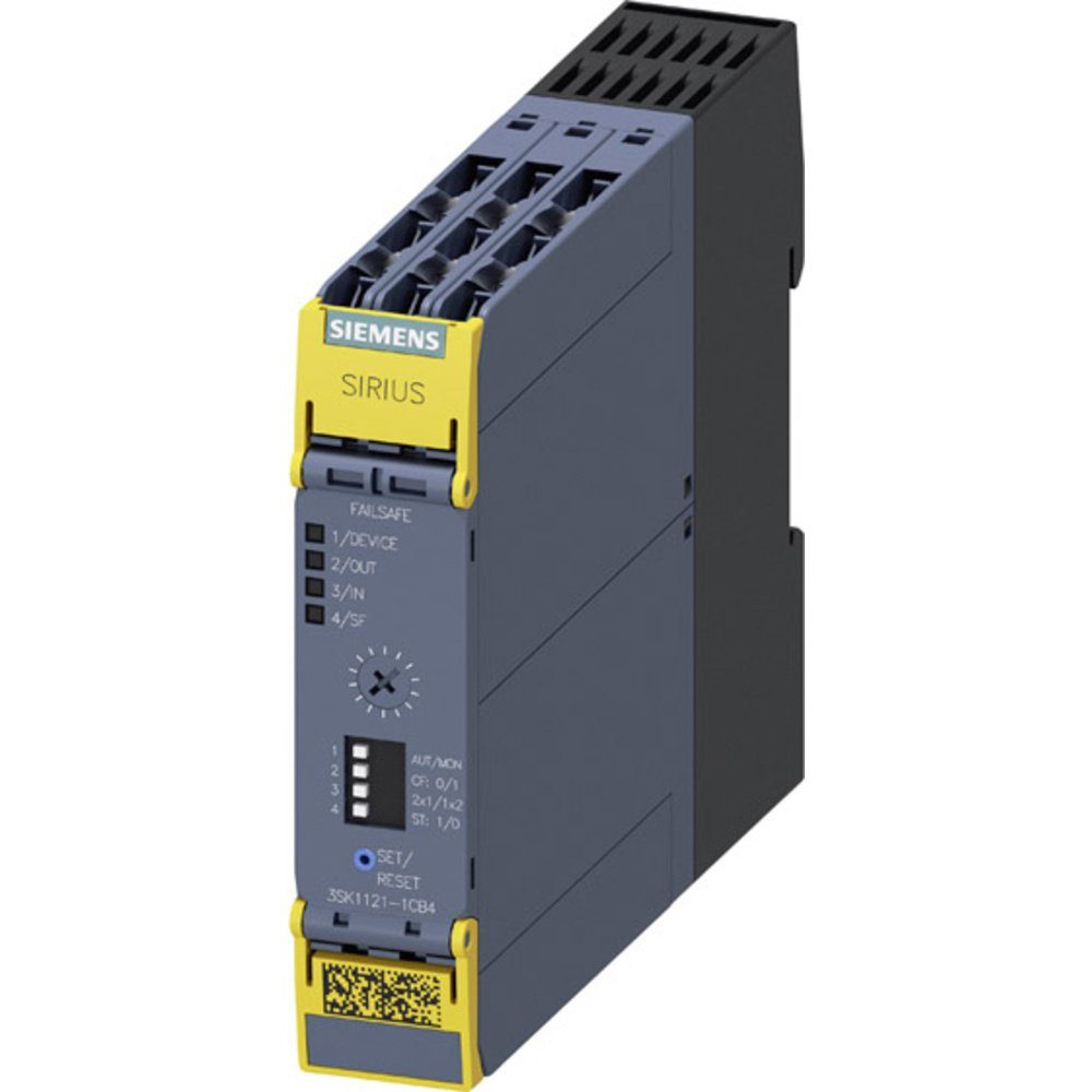 Siemens 3SK1121-1CB42 3SK11211CB42 Sicherheitsschaltgerät 24 V/DC Hutschienen-Netzteil