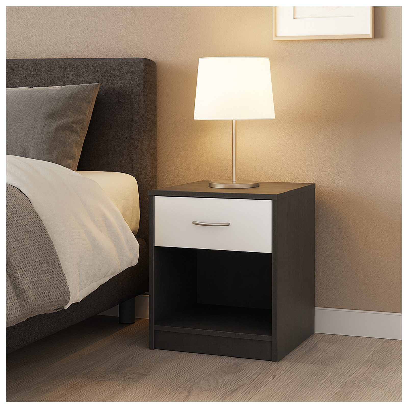 HTI-Living Nachtschrank Nachtschrank mit 1 Schublade 2er-Set (Set, 2-St., 2 günstig online kaufen