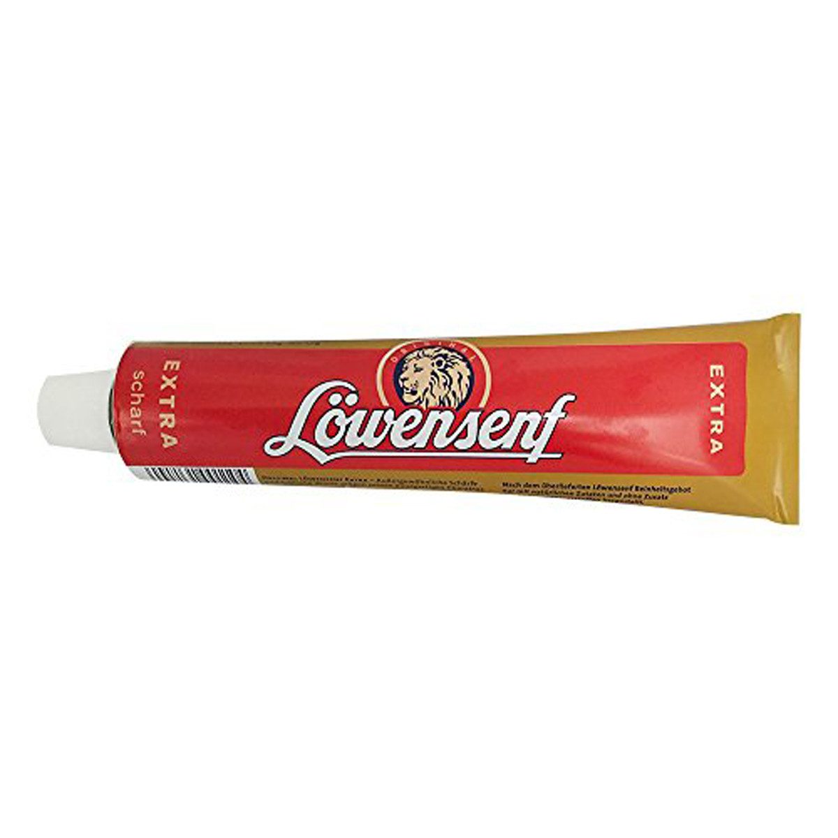 Löwensenf Saucen, Löwensenf extra scharf aus der Tube fein servierfertig 200ml