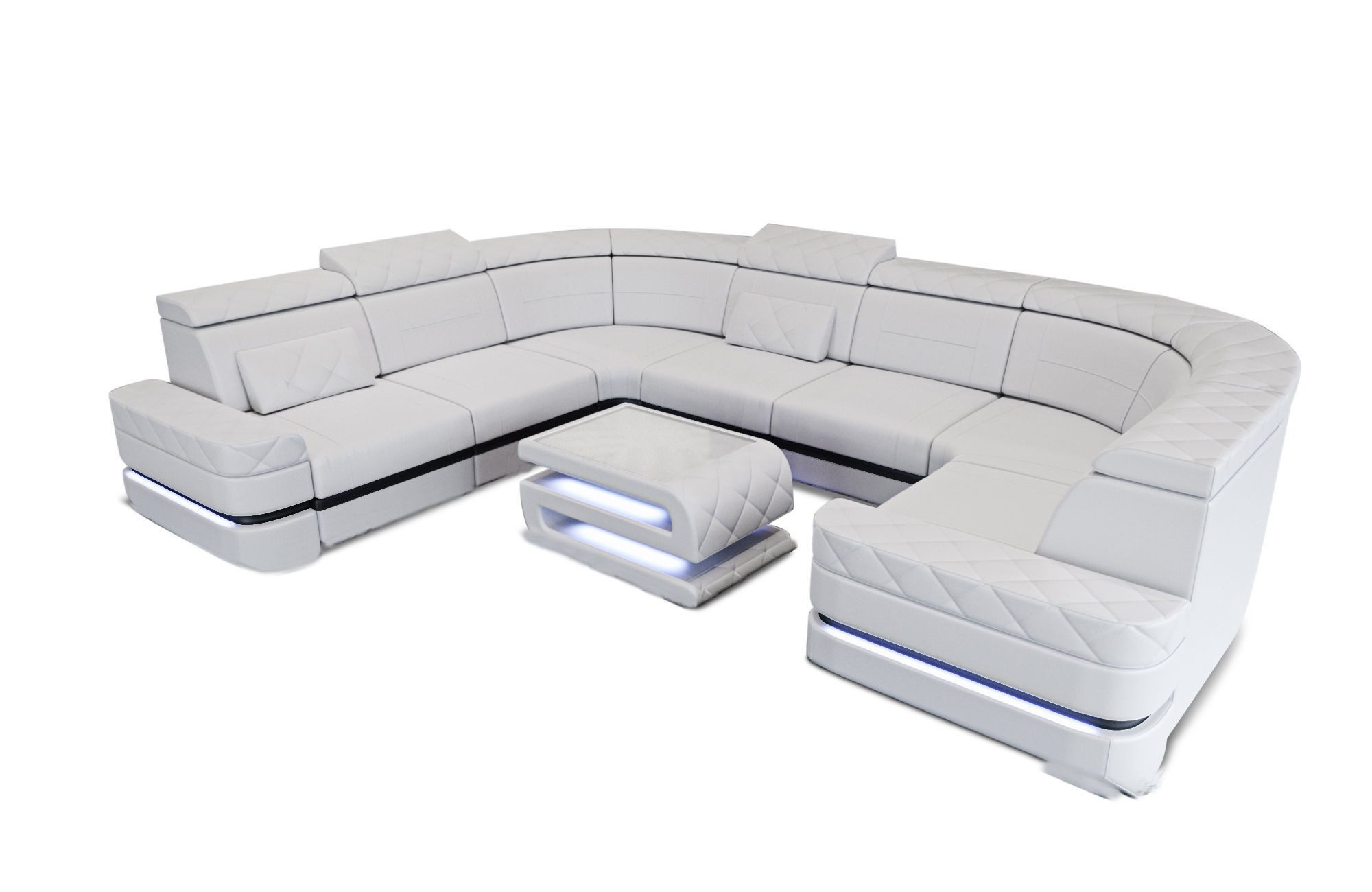 Sofa Dreams Wohnlandschaft Ledersofa Positano u günstig online kaufen