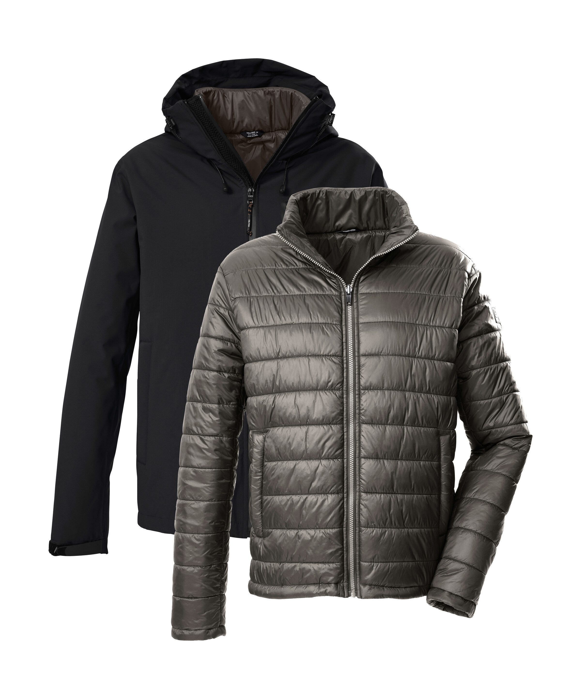 Killtec 3-in-1-Funktionsjacke KOW 95 MN JCKT 3 in 1 Herrenjacke, wasser- u winddicht, atmungsaktiv