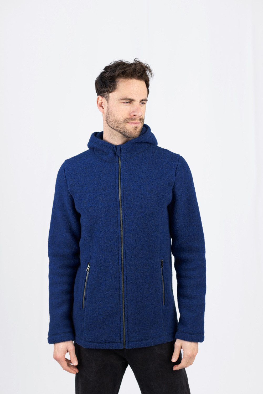 Engel Naturkleidung Kapuzenfleecejacke