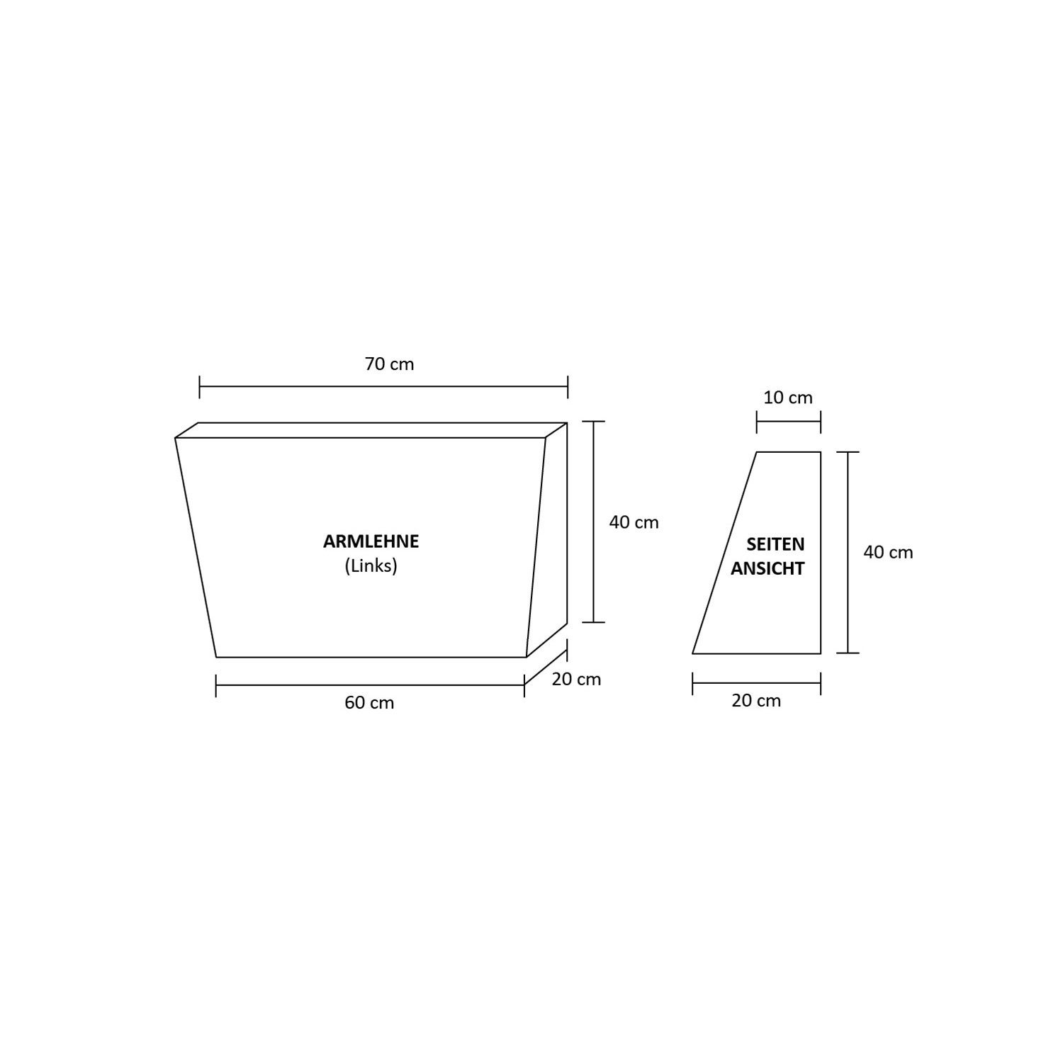 novely Palettenkissen 05 novely Outdoor PELVI Serie, Palettenkissen Creme wetterfes Palettenauflagen