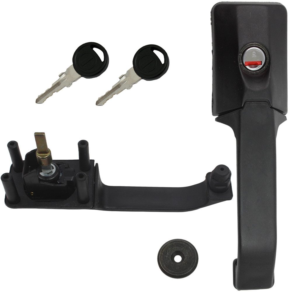 sts Türgriff POS Außenschloss Türschloss Schloss Griff Wohnmobil Reisemobil schwarz