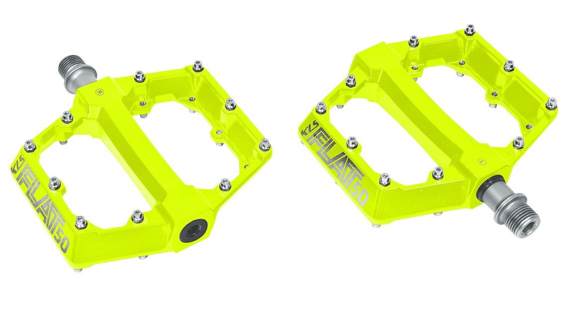 KLS Universalpedale Педалі Pedal FLAT 50 Lime