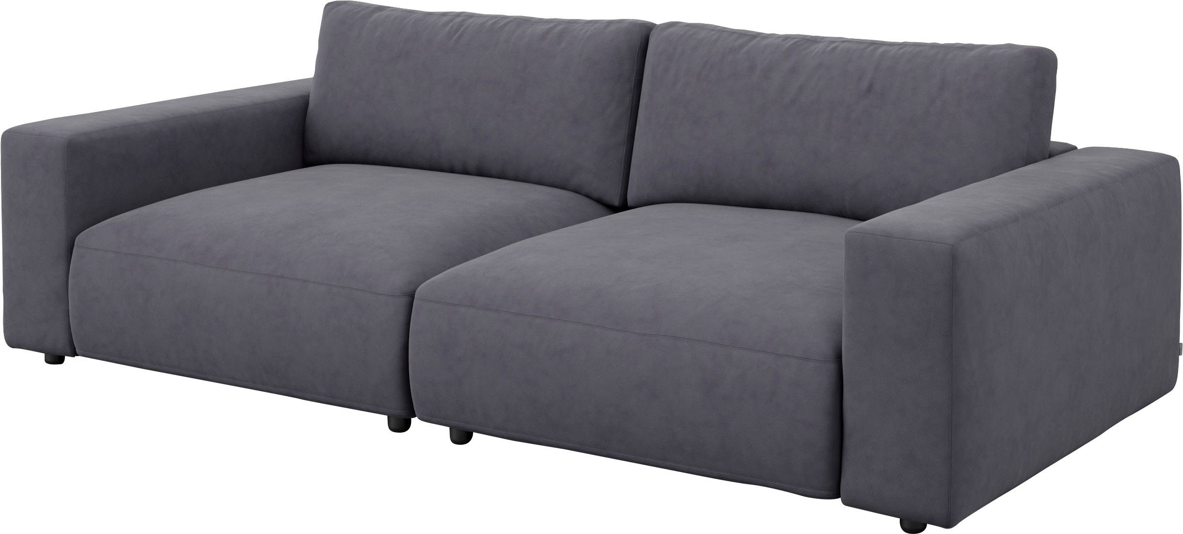 Musterring Big-Sofa LUCIA Mega Sofa, hoher Sitzkomfort, Breite 252cm, Kontrastnaht, in vielen Qualitäten und 4 unterschiedlichen Nähten, 2,5-Sitzer