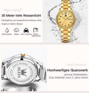 OLEVS Wasserdicht Watch, Analog-Digitaluhr mit präziser Zeitmessung & hochwertigen Materialien