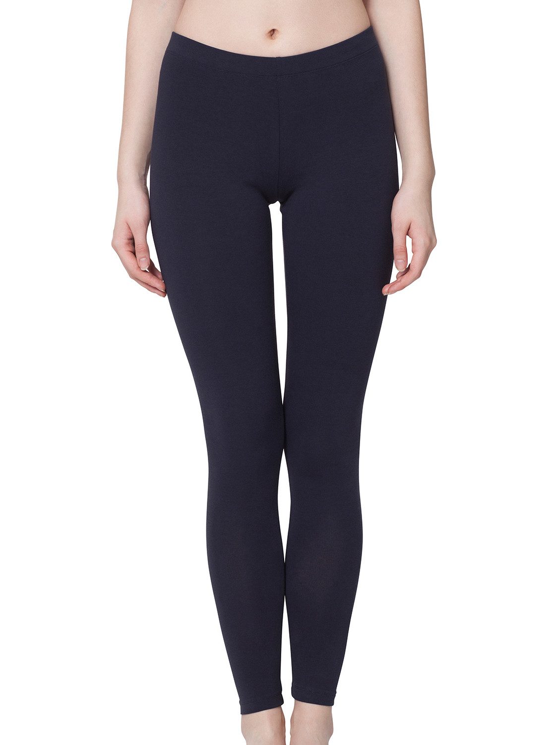 celodoro Leggings Damen Leggings, stretchige Jersey Hose aus Baumwolle