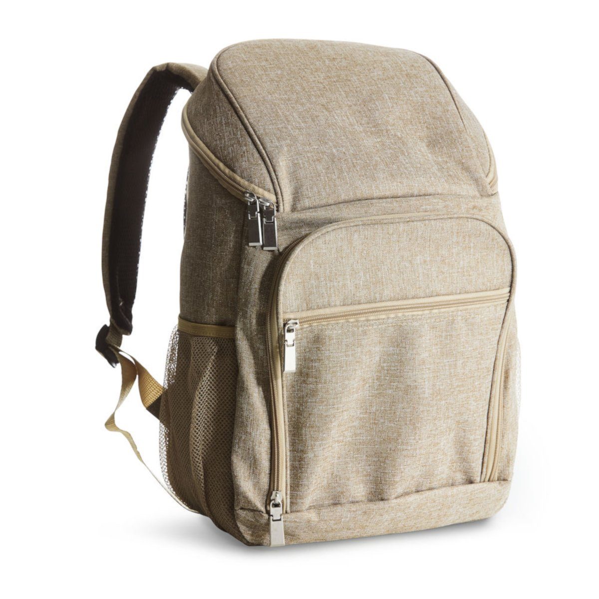 sagaform Freizeitrucksack Kühltasche Rucksack CITY - Farbwahl, 1 isoliertes Hauptfach, 2 normale Fronttaschen, 2 seitliche Mesh-Abteile