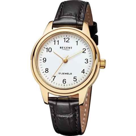 Regent Mechanische Uhr F-1395, Armbanduhr, Damenuhr, Handaufzug