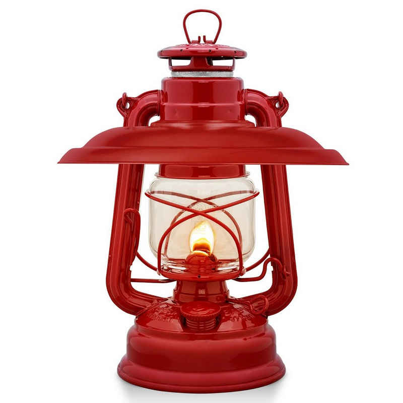 Feuerhand Laterne »Sturmlaterne 276 inkl. Reflektorschirm« (Spar-Set, 2-St., 1 x Lampe + 1 x Schirm), Farbe: Ruby Red, pulverbeschichtet
