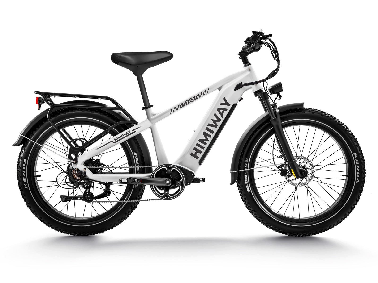 DOTMALL E-Bike Cityrad Himiway Zebra/D5 26 Zoll Elektrofahrrad mit 48V 20Ah abnehmbarem Akku