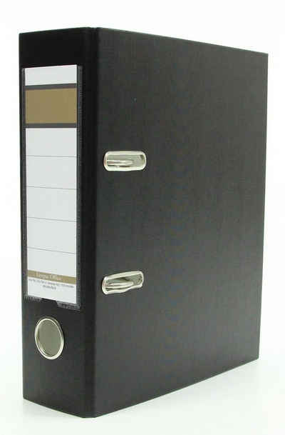 Livepac Office Aktenordner 5x Ordner / DIN A5 / 75mm / Farbe: schwarz
