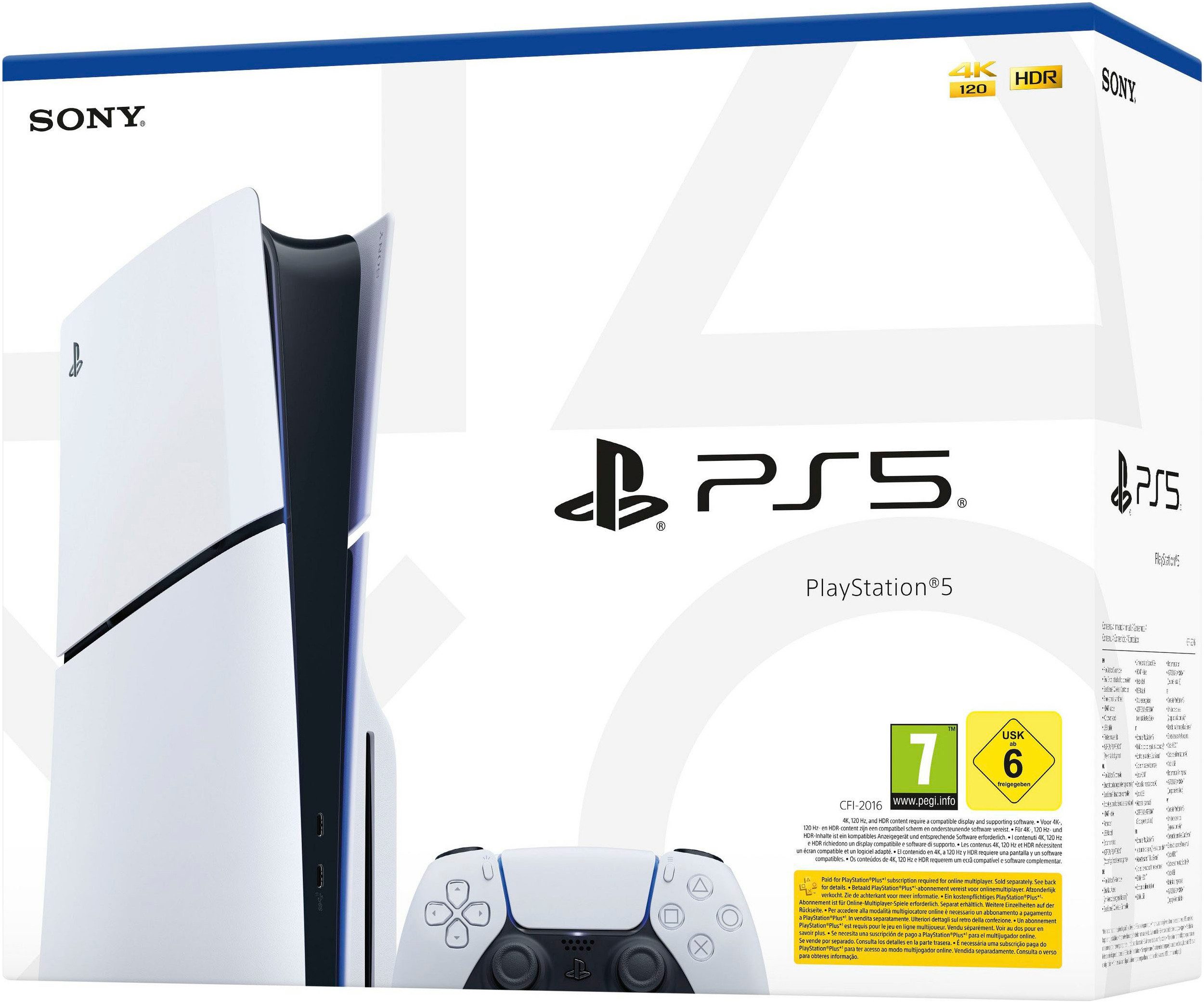 PlayStation 5 PS5 Disk Edition (Slim) + Metal Gear Solid Delta - Snake Eater 1TB