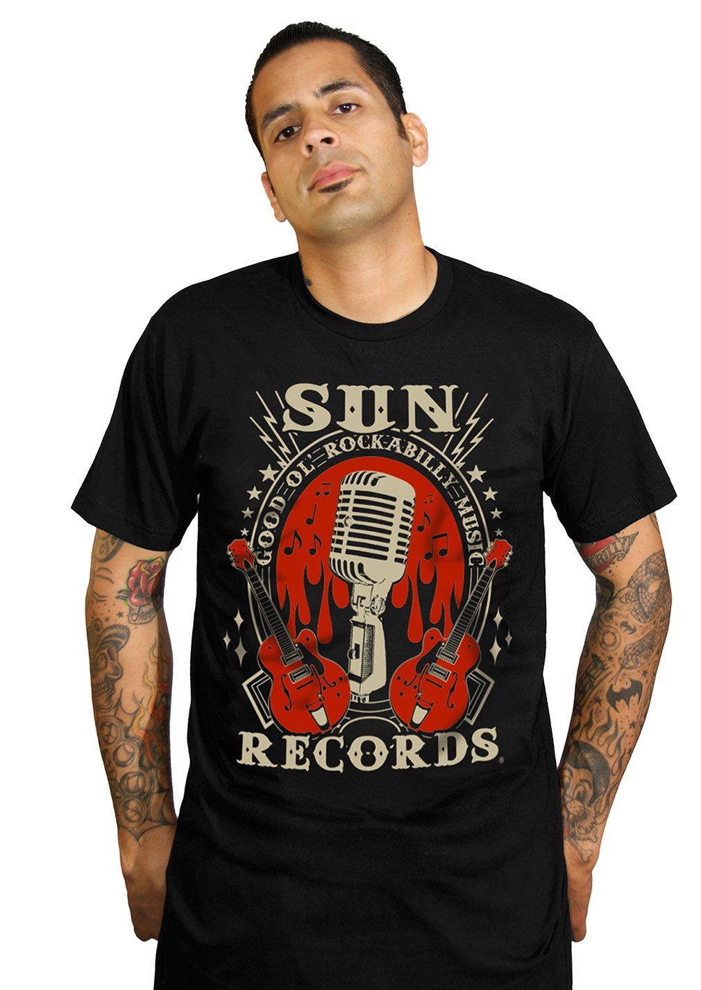 Steady Clothing T-Shirt Sun Records Rockabilly Music
