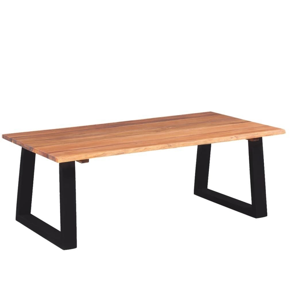 furnicato Couchtisch Akazienholz Massiv 110 x 60 x 40 cm