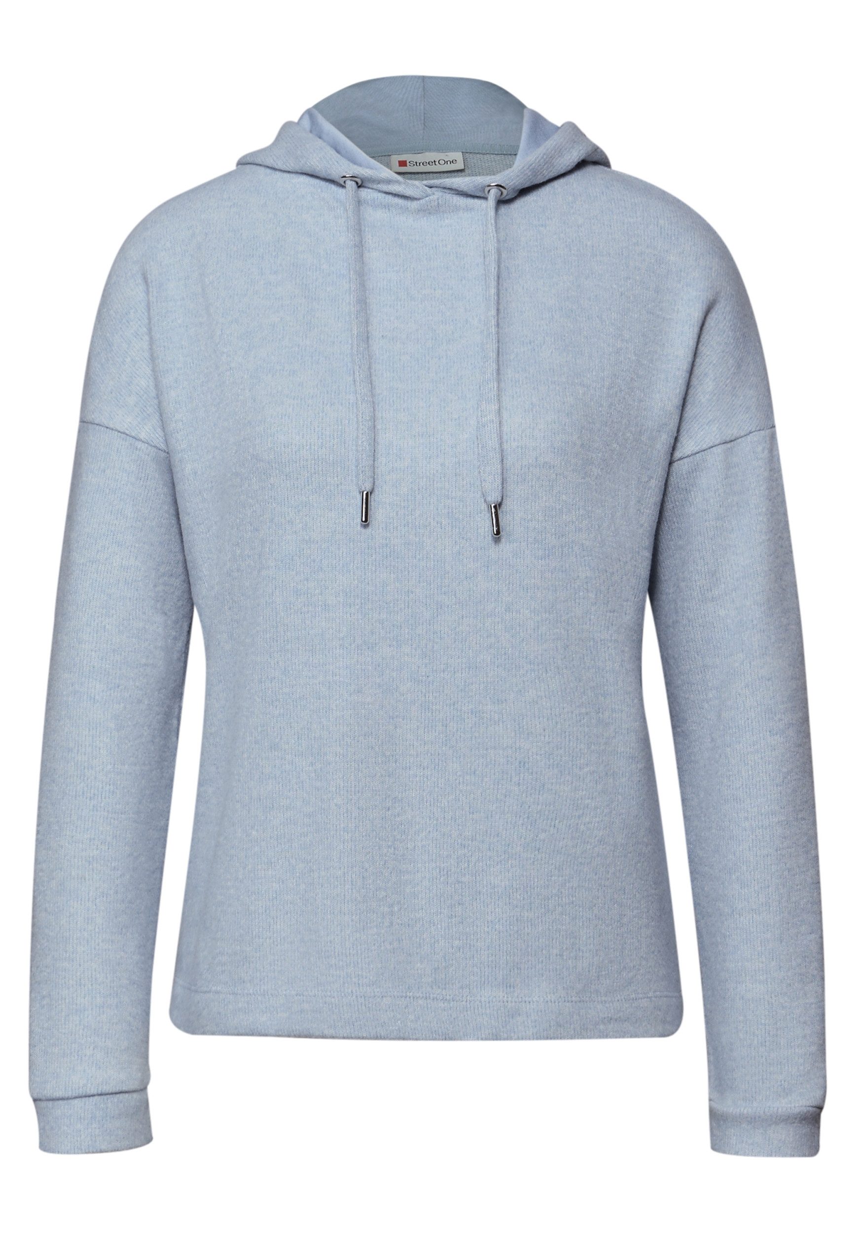 STREET ONE Sweatshirt LTD QR soft melange hoody günstig online kaufen