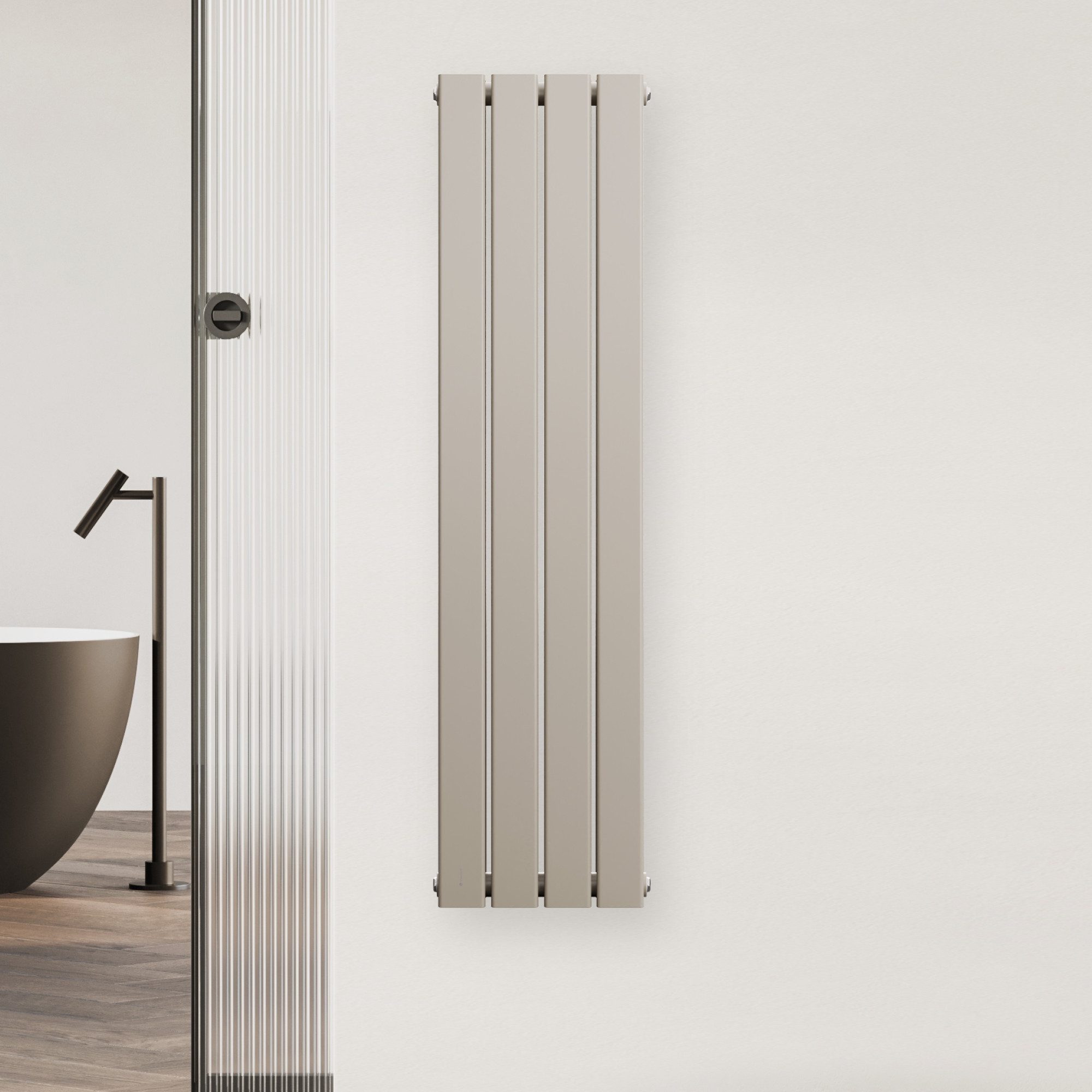 blumfeldt Heizkörper Ontario, Heizkörper Badzimmer Warmwasser Wandmontage Indoor Heater