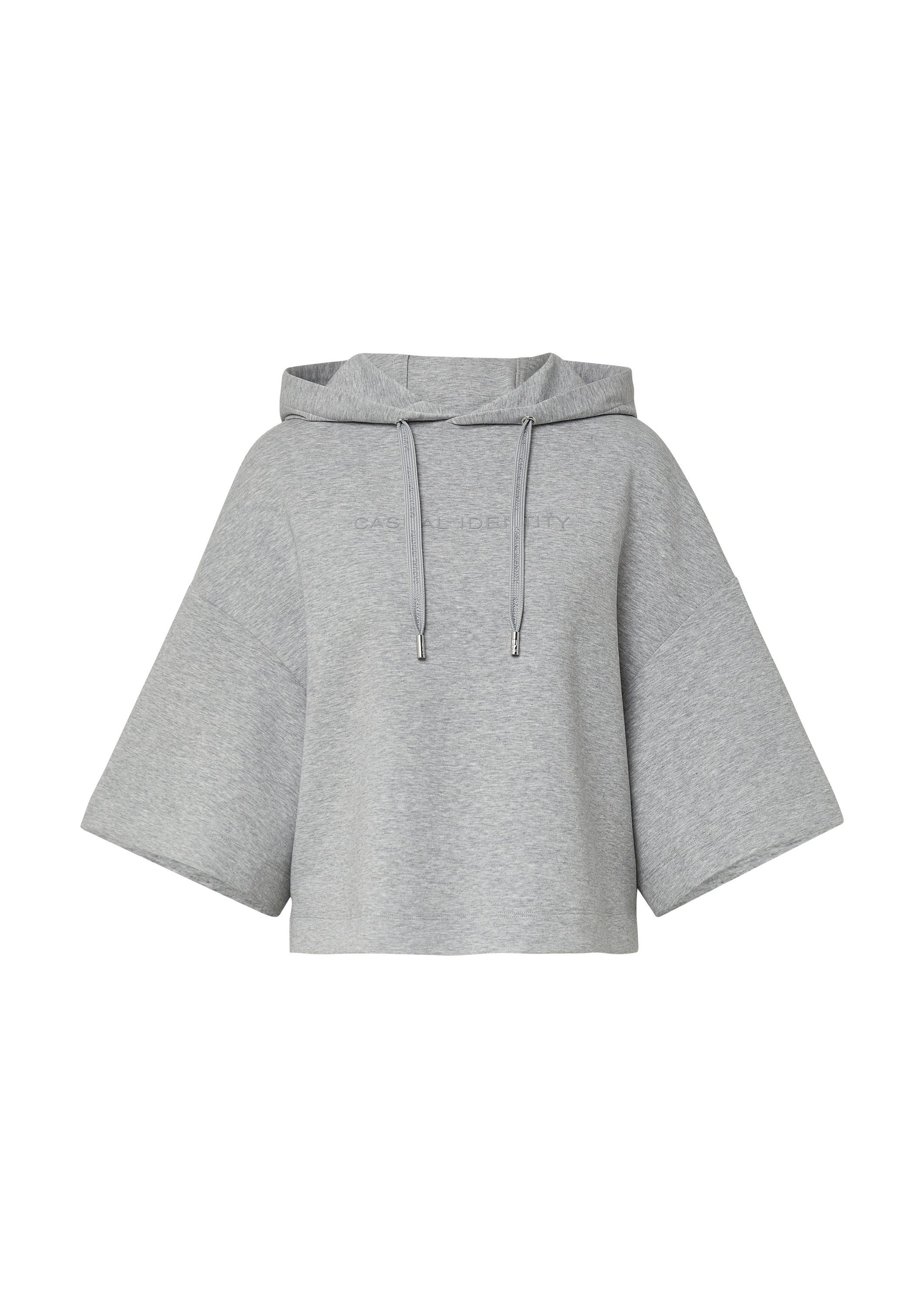 comma 3/4 Arm-Pullover Sweatshirt Oversize-Sweatshirt mit Kimono-Ärmeln günstig online kaufen