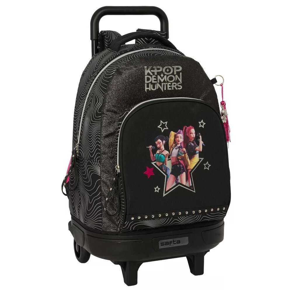 KPop Demon Hunters Kinderrucksack K-pop Demon Hunters Energy Premium rollender Schulranzen, Tasche 45 cm (1-tlg)