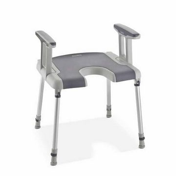 Invacare Hygienehocker Aquatec Sorrento Duschhocker mit Hygieneausschnitt