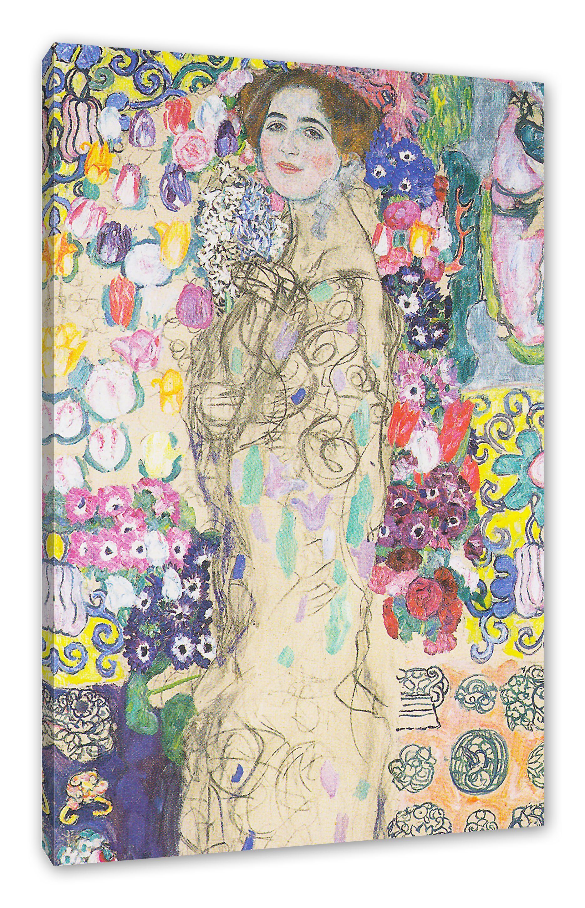 Pixxprint Leinwandbild Gustav Klimt - Ria günstig online kaufen