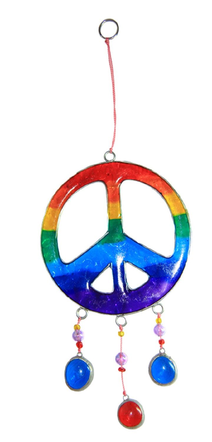 WORU Windspiel Suncatcher Engel, Sonne, Rainbow, Mandala oder Schmetterling