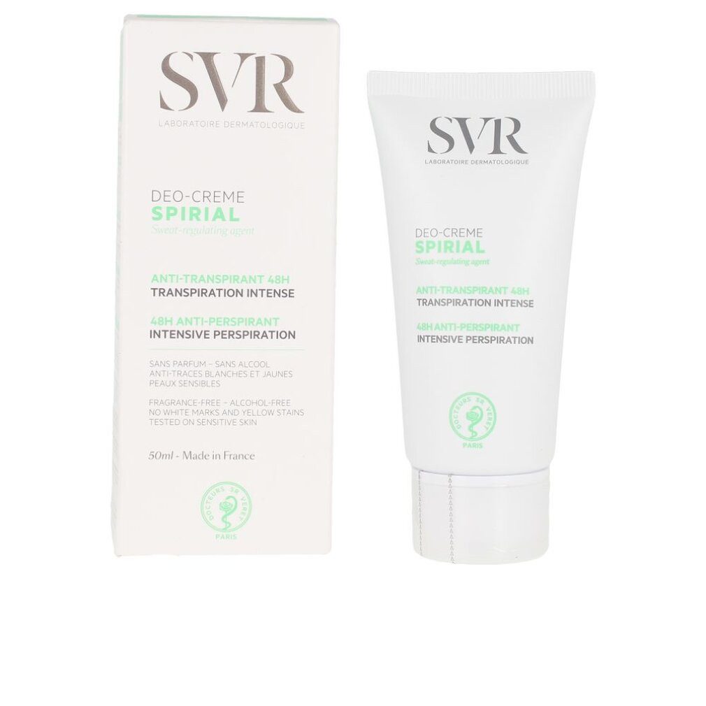SVR Deo-Roller Spirial Deo-Creme Antitranspirant Creme 50ml