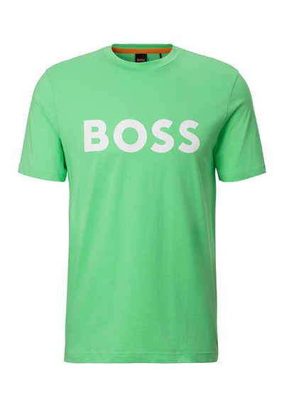 BOSS ORANGE T-Shirt Thinking 1 (1-tlg) mit Logodruck