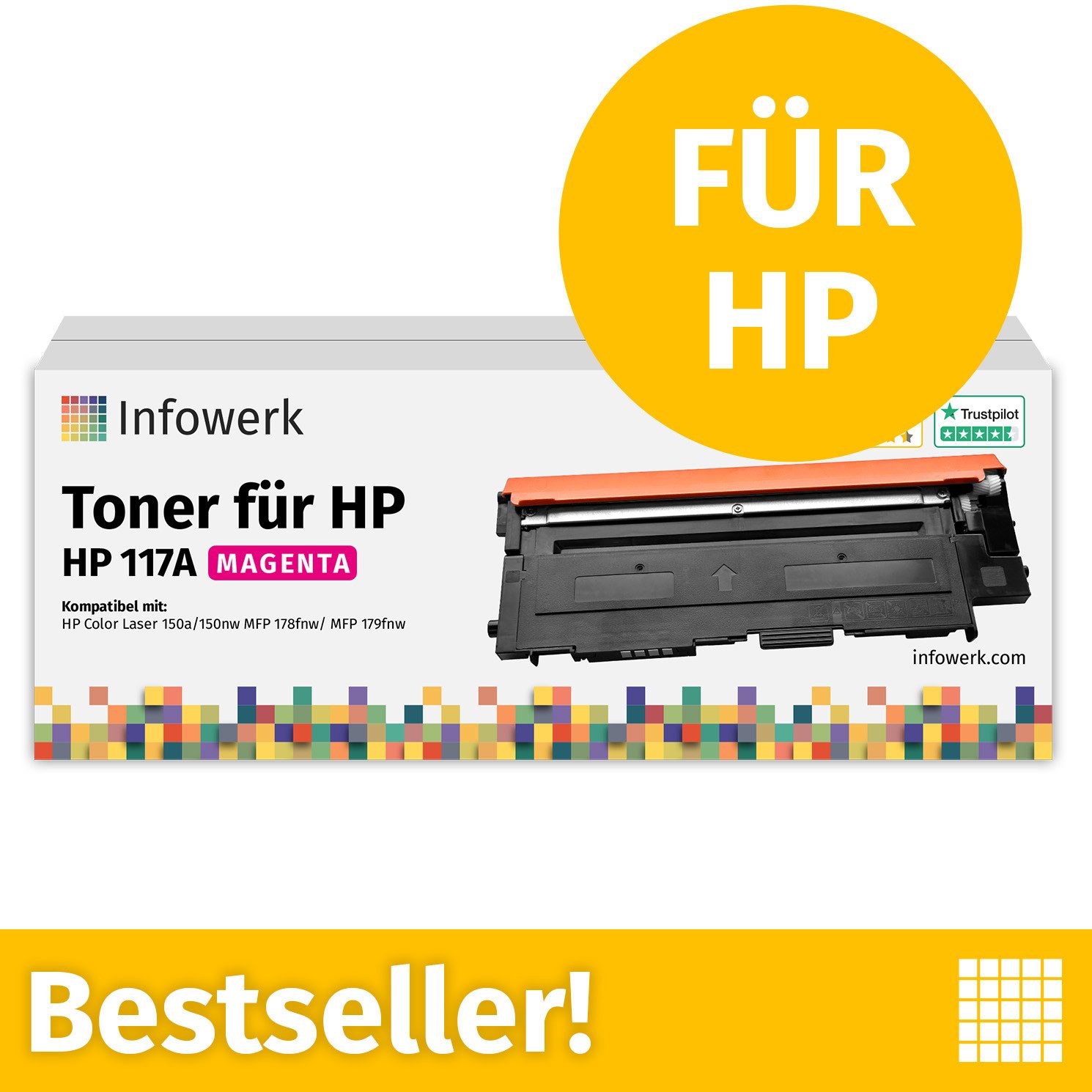Infowerk Tonerpatrone, (8-St)