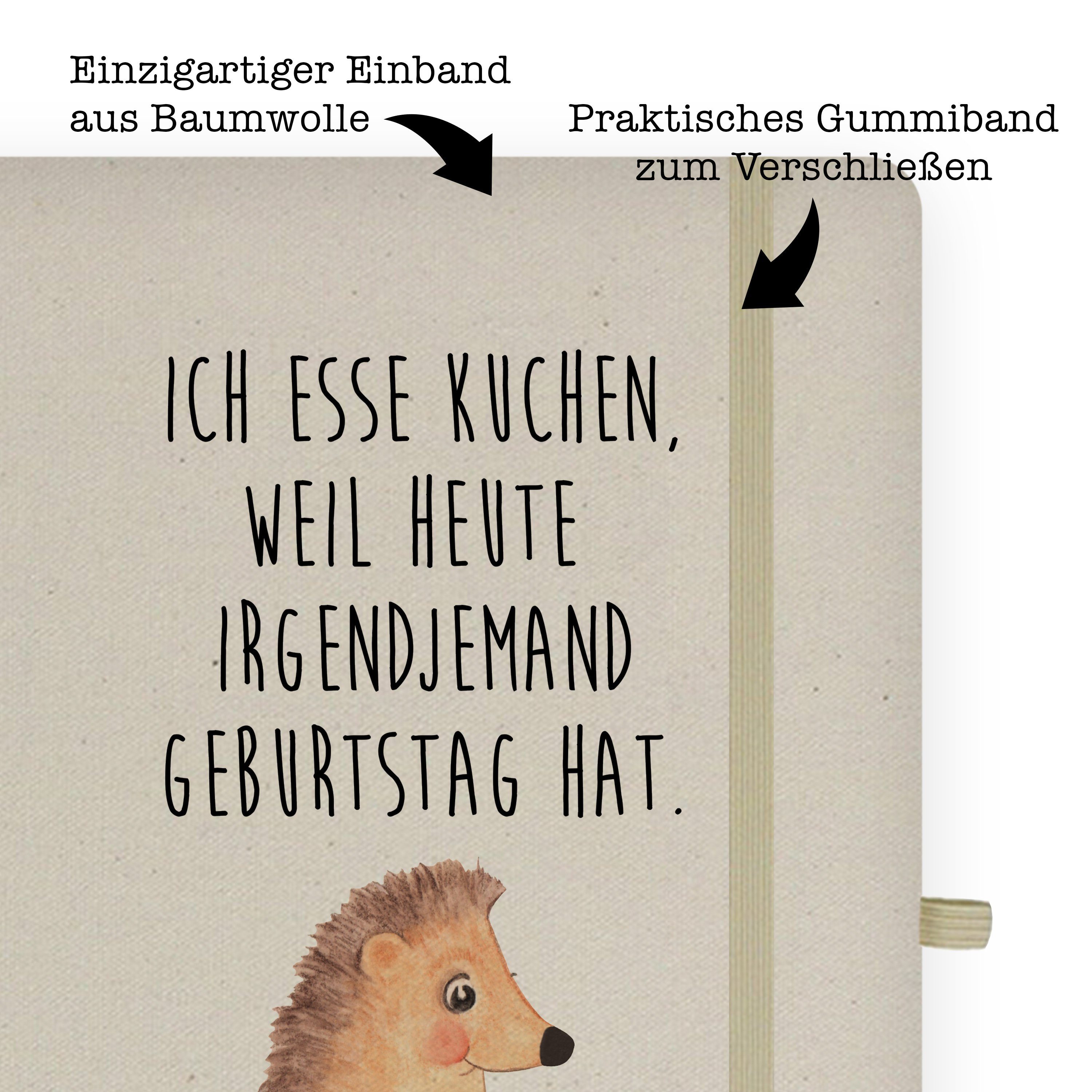 Notizbuch Mrs. Kuchenstück Geschenk, Mr. Panda Mr. - Skizzenbuch, Transparent & - Mrs. Geburtsta mit Igel & Panda