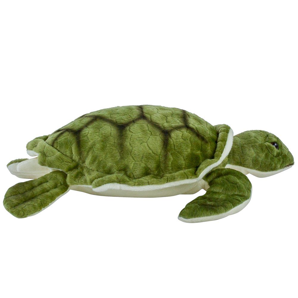 Teddys Rothenburg Kuscheltier Schildkröte liegend 35 cm grün Plüschtier Sto günstig online kaufen