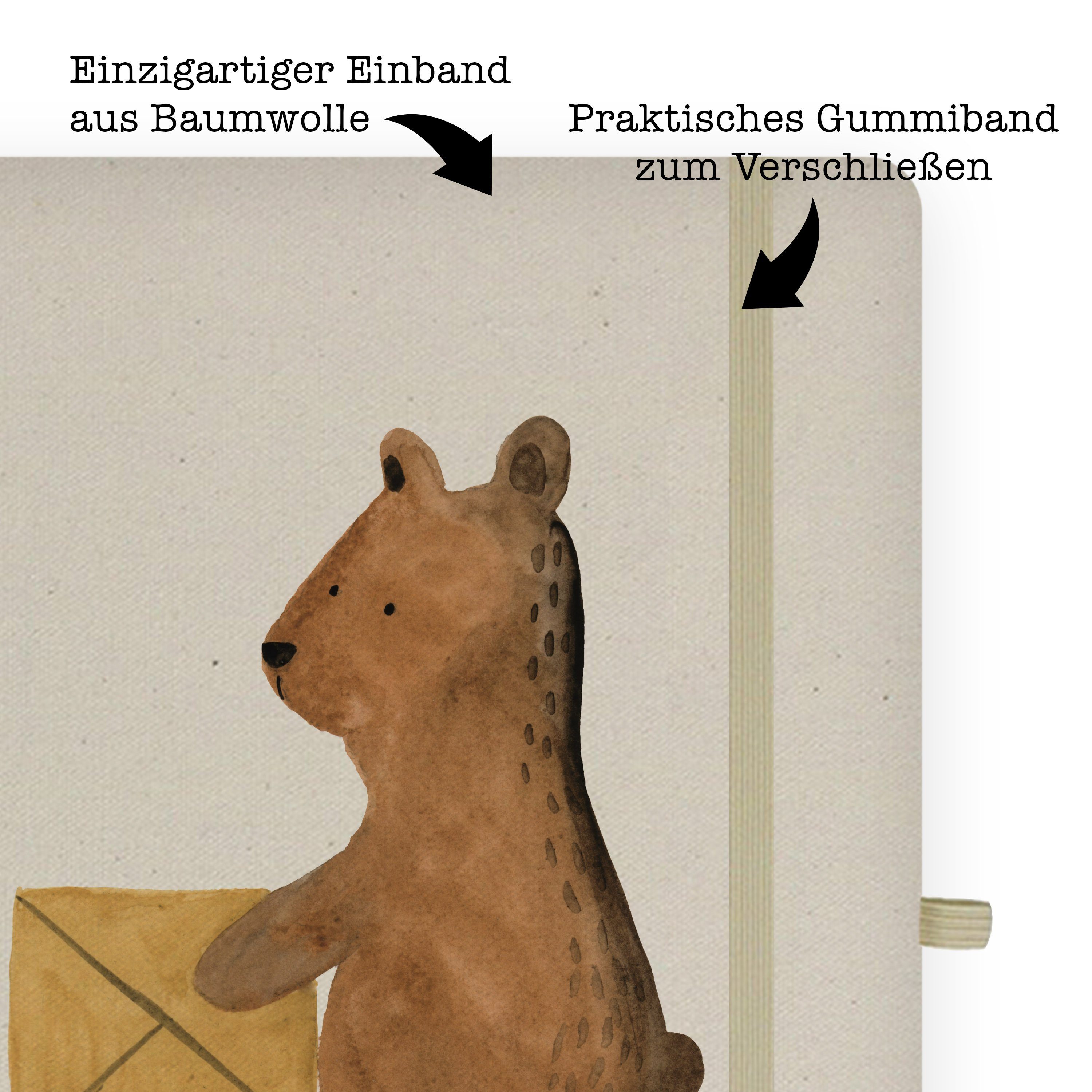 Adressbuch, - J & Notizbuch Tagebuch, Transparent Kladde, Mr. Mrs. Zuhause - Panda Bär & Geschenk, Mrs. Mr. Panda