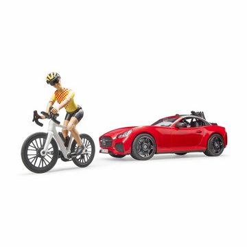 Bruder® Spielzeug-Auto Roadster mit Figur