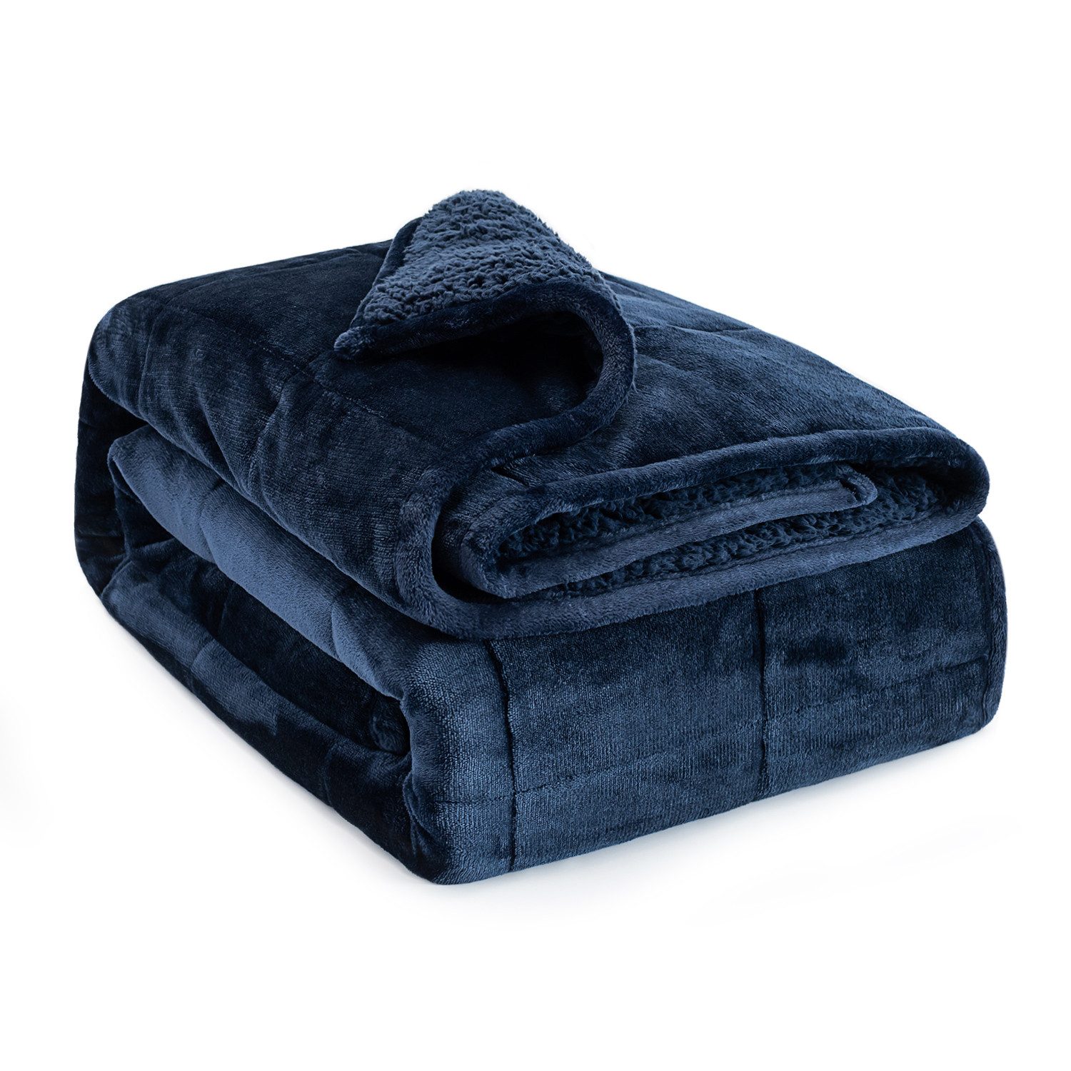 SiviO Gewichtsdecke Luxuriöse Sherpa-Fleece-Decke für Erwachse, günstig online kaufen