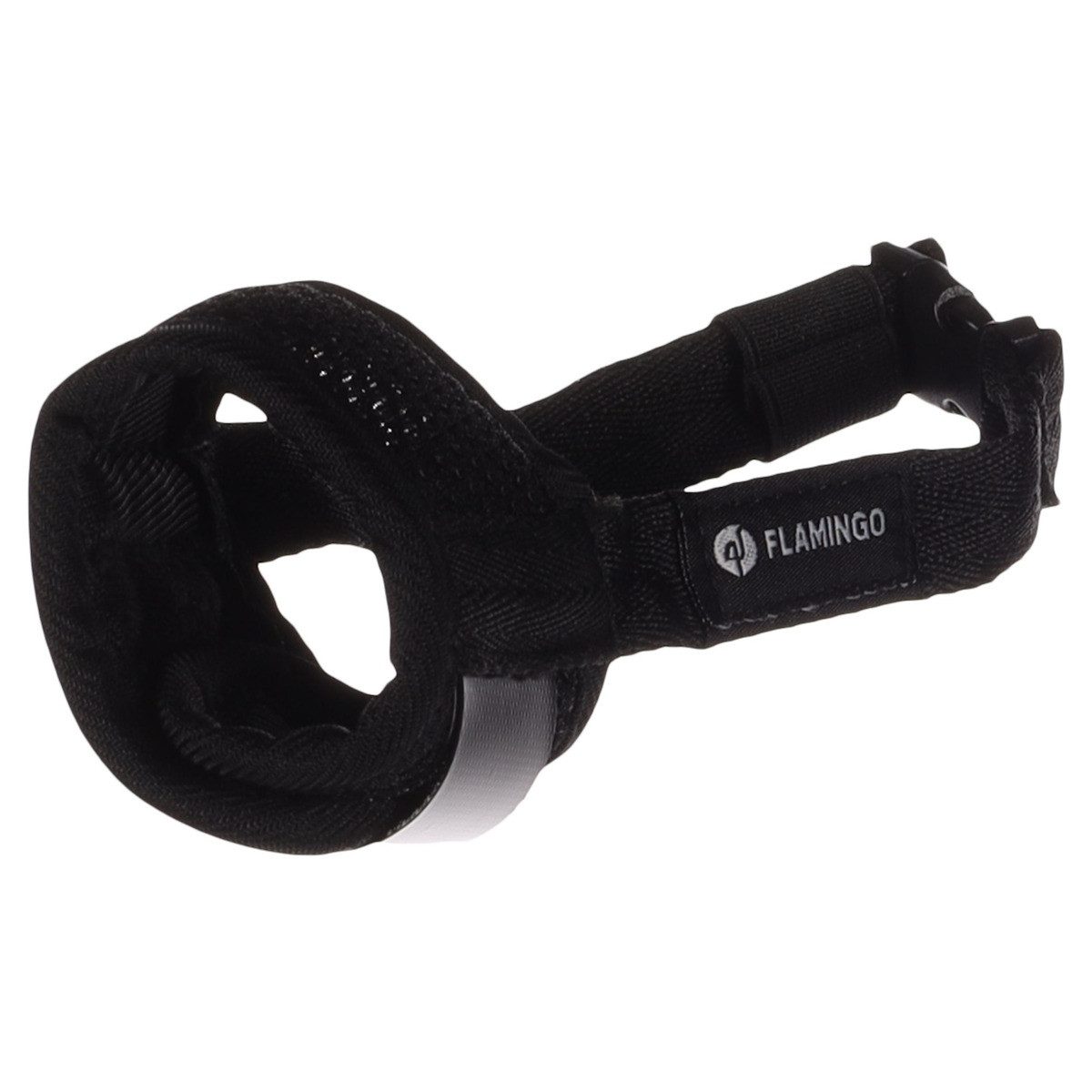 Flamingo Maulkorb Maulkorb Rolo schwarz