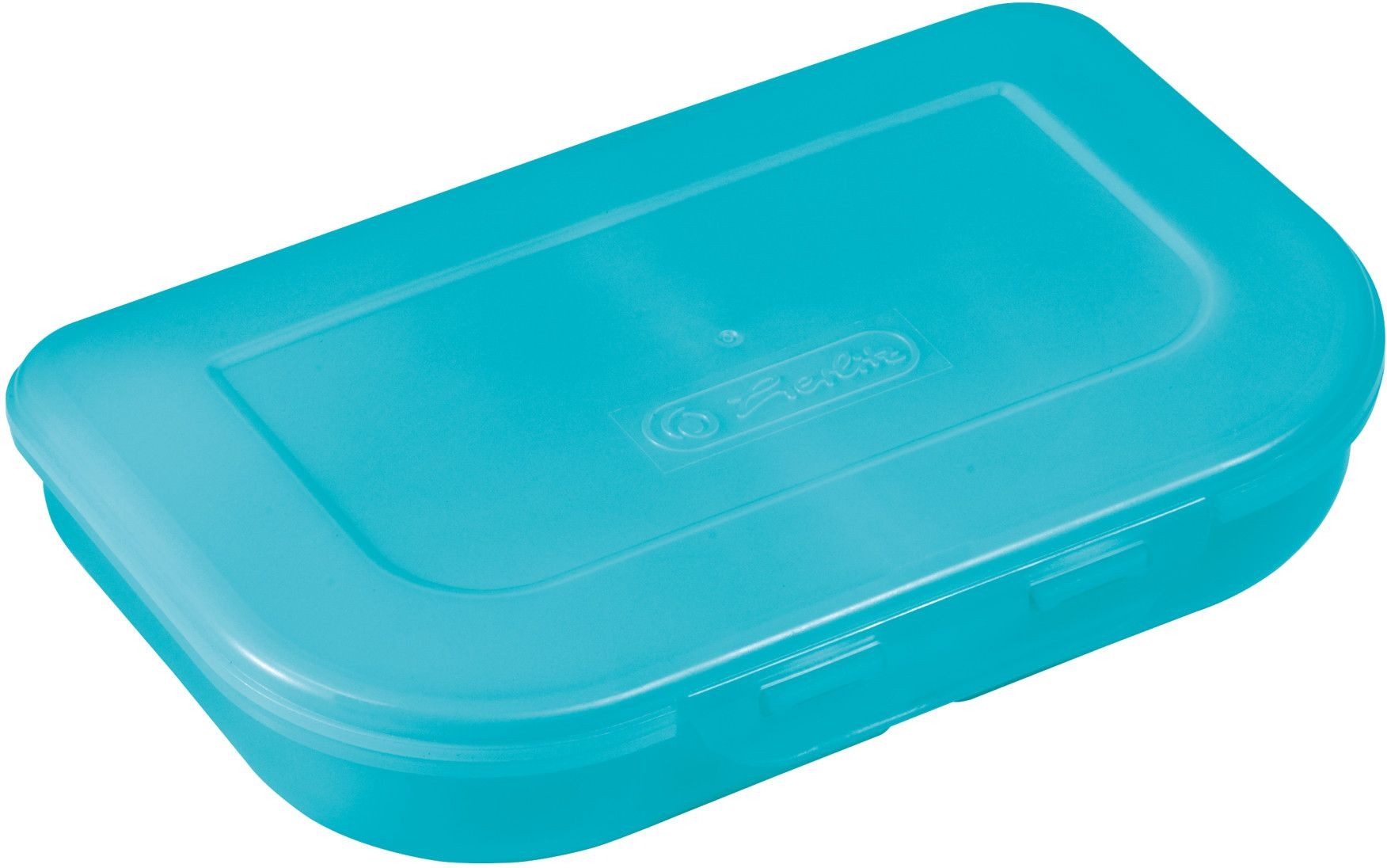 Herlitz Geschirr-Set Brotdose 23x15,5x4cm türkis Packung mit 2 Stück