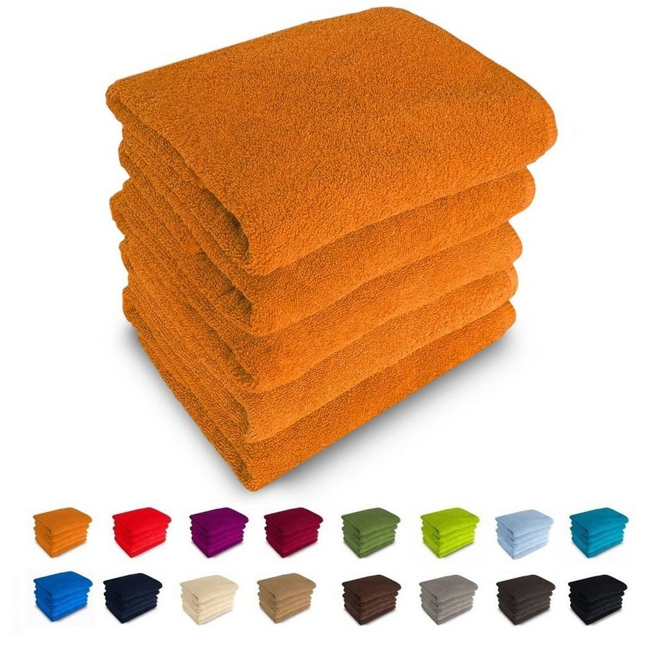 MatratzenL.A.B® Handtücher Rimini 500 g/m², Gästetuch 30x50 cm,Handtuch  50x100 cm,Duschtuch70x140 cm,Badematte