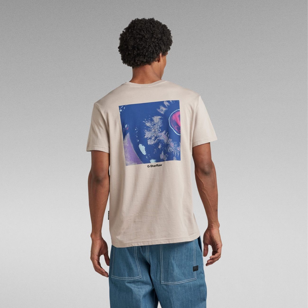 G-STAR Print-Shirt Back Photo Print r t (1-tlg)