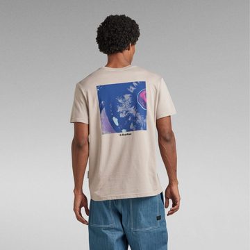 G-Star RAW Print-Shirt Back Photo Print r t (1-tlg)