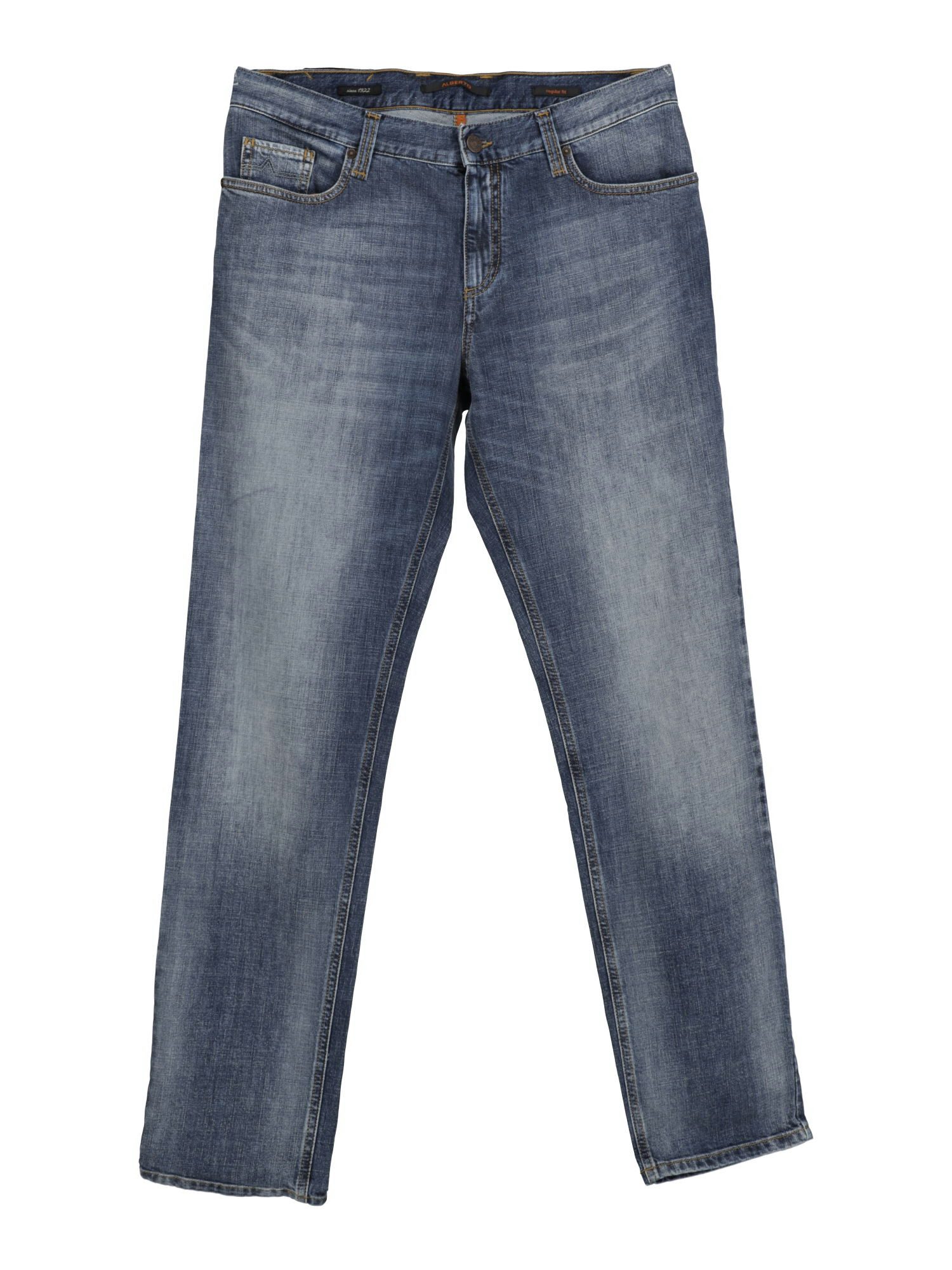 Alberto 5-Pocket-Jeans Regular-Fit Jeans Pipe - Regular Fit