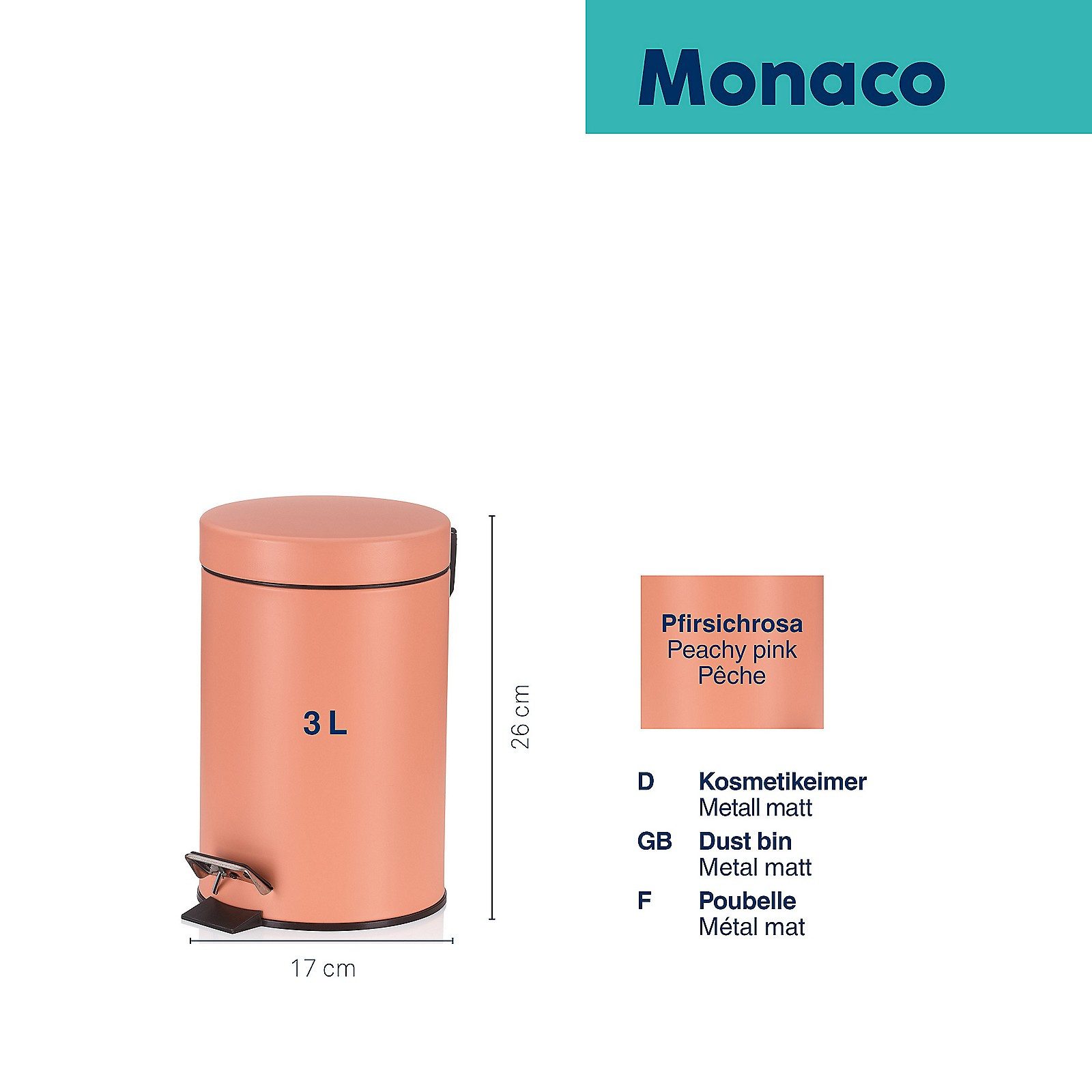 kela Kosmetikeimer Monaco