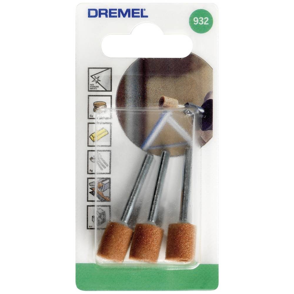 DREMEL Schleifstift Korund-Schleifspitze 9.5 mm
