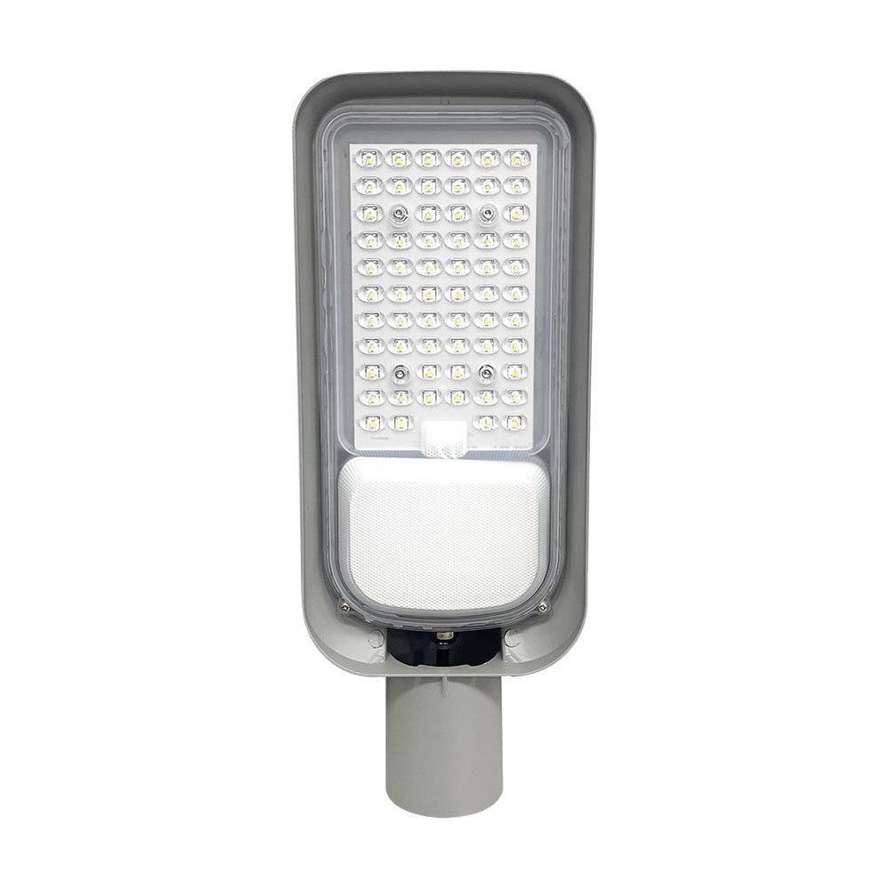 V-TAC LED Flutlichtstrahler, LED-Leuchtmittel fest verbaut, Kaltweiß, Tageslichtweiß, LED Straßenleuchte Parkplatzbeleuchtung Außenbereich IP65 L 38,65 cm