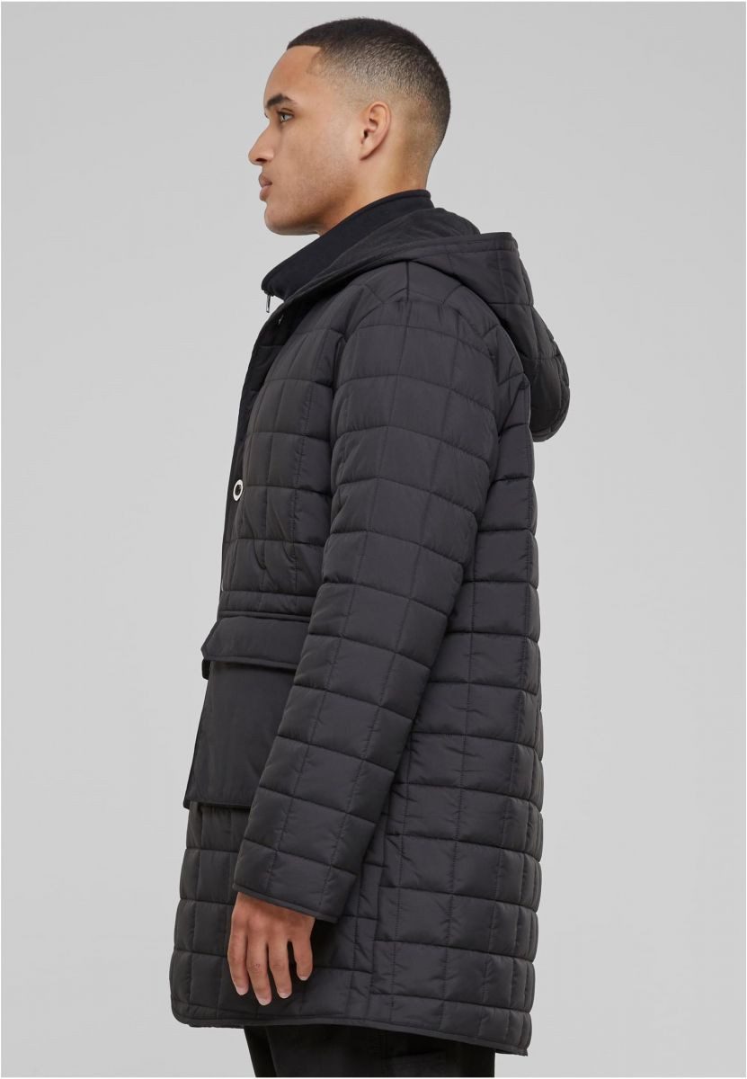 URBAN CLASSICS Outdoorjacke Polar Fleece Lined Parka Herren Parka