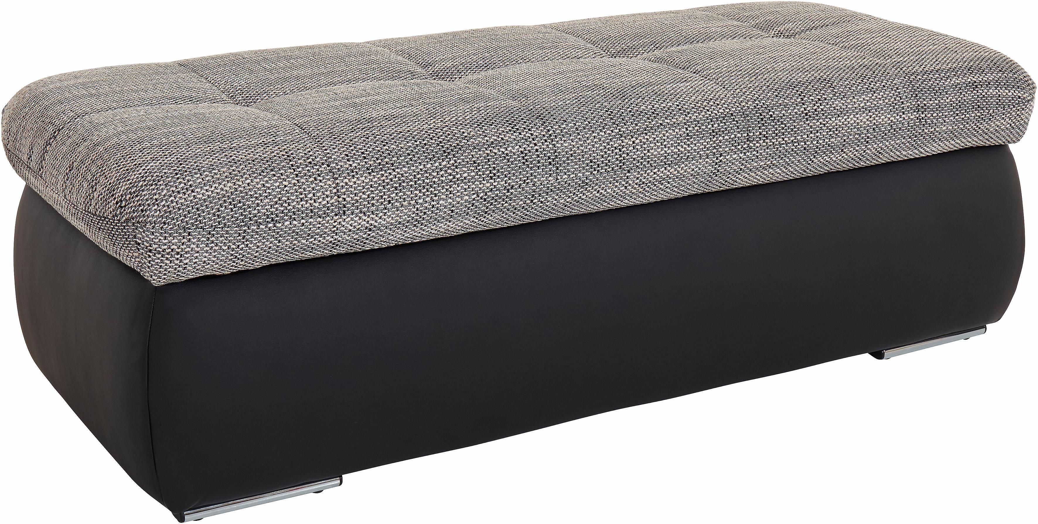 DOMO collection Polsterhocker MORIC 136x64 cm, praktisch und komfortabel, inklusive Stauraum – Bild 3 von 5