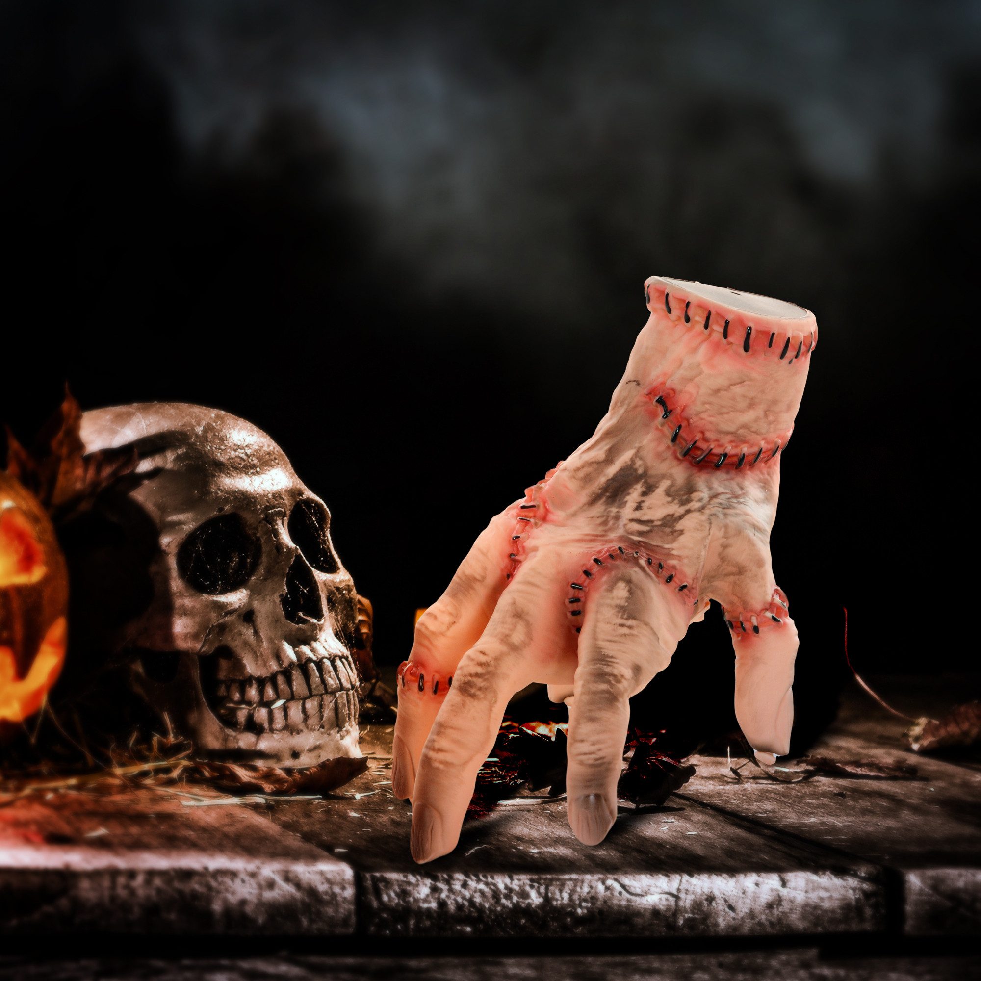 HOMCOM Dekofigur 21cm, mit Aktion-und Soundfunktion (Gruselrequisiten Dekor günstig online kaufen